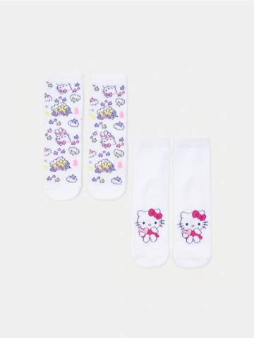 Шкарпетки, 2 пари Hello Kitty - різнобарвний Шкарпетки, 2 пари Hello Kitty - різнобарвний