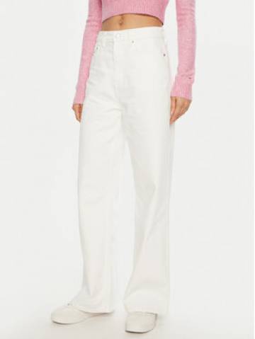 Tommy Jeans Джинси Claire DW0DW20219 Écru Wide Leg Tommy Jeans Джинси Claire DW0DW20219 Écru Wide Leg