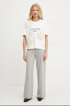 Хлопковая футболка Weekend Max Mara