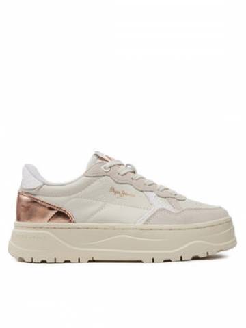 Pepe Jeans Снікерcи Kore Sun W PLS00009 Écru Pepe Jeans Снікерcи Kore Sun W PLS00009 Écru
