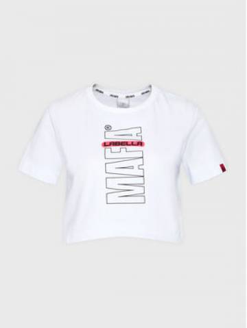 LaBellaMafia Футболка 25870 Білий Regular Fit LaBellaMafia Футболка 25870 Білий Regular Fit