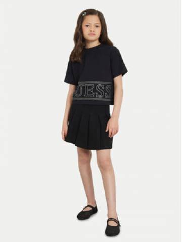 Guess Футболка J4YI17 K6YW4 Чорний Boxy Fit Guess Футболка J4YI17 K6YW4 Чорний Boxy Fit