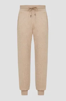 Мужские бежевые спортивные брюки Бежевый L BOSS 50495380;261