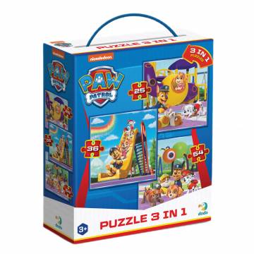 Пазл DoDo Paw Patrol Ігровий майданчик 3 в 1 (200578) Пазл DoDo Paw Patrol Ігровий майданчик 3 в 1 (200578)