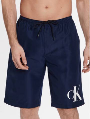 Calvin Klein Swimwear Шорти для плавання KM0KM00805 Cиній Regular Fit Calvin Klein Swimwear Шорти для плавання KM0KM00805 Cиній Regular Fit