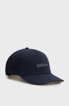 Мужская темно-синяя кепка FOUNDATION CANVAS 6 PANEL Синий ONESIZE Tommy Hilfiger AM0AM14119