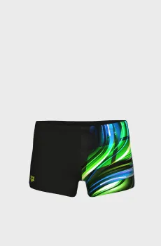 Мужские черные плавки BLOOM SWIM SHORT Черный 100 Arena 010279-550