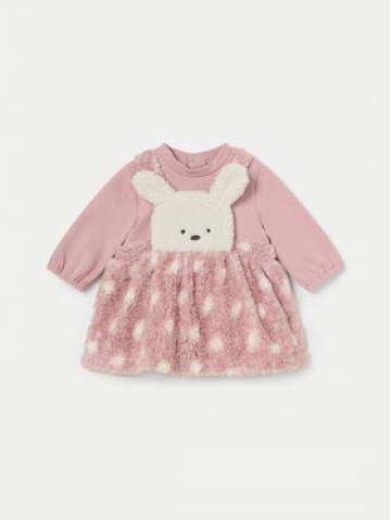 Mayoral Повсякденна сукня 2881 Рожевий Regular Fit Mayoral Повсякденна сукня 2881 Рожевий Regular Fit