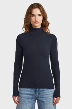 Женский темно-синий шерстяной гольф Core Синий XS G-Star RAW D27713,B692