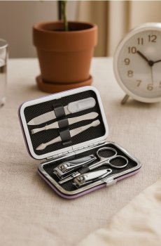 Набір для манікюру - срібний