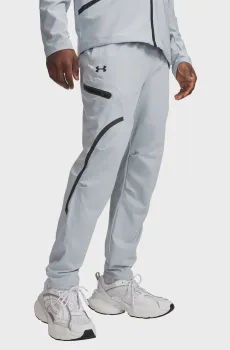 Мужские голубые спортивные брюки UA Unstoppable Cargo Pant-GRY Голубой XL Under Armour 1390256-034