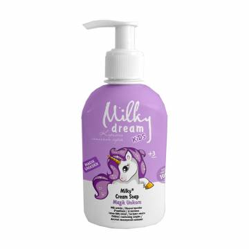 Детское крем-мыло Milky Dream Kids Волшебная Единорожка, 250 мл Детское крем-мыло Milky Dream Kids Волшебная Единорожка, 250 мл