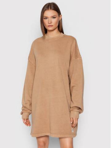 Reebok Трикотажна сукня Classics Natural Dye H11200 Коричневий Oversize Reebok Трикотажна сукня Classics Natural Dye H11200 Коричневий Oversize