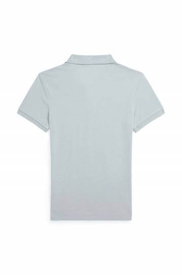 Детское хлопковое поло Polo Ralph Lauren однотонный Детское хлопковое поло Polo Ralph Lauren однотонный