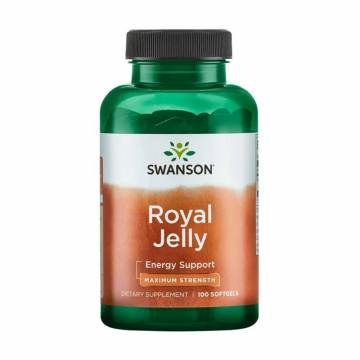 Энергетическая поддержка Swanson Royal Jelly, 100 гелевых капсул