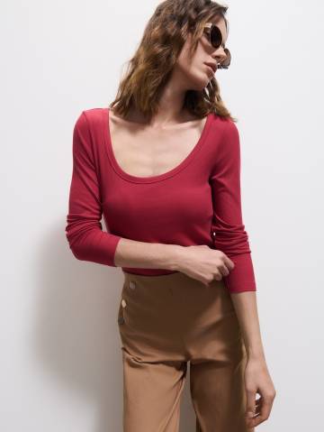 Mohito - Блузка з тканини з високим вмістом віскози - червоний - 268GG-29X