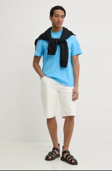 Хлопковая футболка MSGM