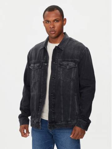 Pepe Jeans Джинсова куртка PM402972 Чорний Relaxed Fit Pepe Jeans Джинсова куртка PM402972 Чорний Relaxed Fit