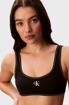 Женский черный лиф от купальника BRALETTE Черный L Calvin Klein LV00Q61100