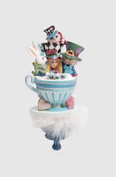 Елочное украшение Alice&amp;Friends Tea Party Hat