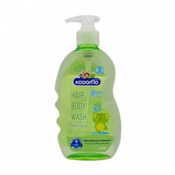 Детский шампунь-гель для волос и тела Kodomo Hair & Body Wash От головы до пят, 400 мл Детский шампунь-гель для волос и тела Kodomo Hair & Body Wash От головы до пят, 400 мл