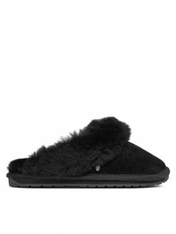 EMU Australia Тапочки Jolie W10015 Чорний EMU Australia Тапочки Jolie W10015 Чорний