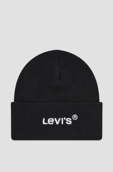 Черная шапка Черный ONESIZE Levi’s® 233754;208.59