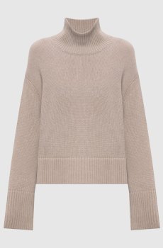 Бежевый свитер Fleur из кашемира