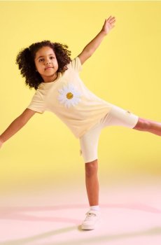 Бавовняні велосипедки – набір 2 шт - різнобарвний