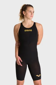 Женский черный комбинезон для плавания Черный 30 Arena 001128-553