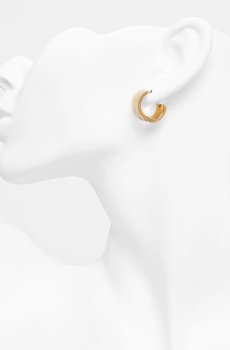 Сережки Tory Burch Small T Monogram