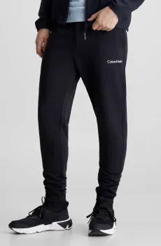 Мужские черные спортивные брюки Черный S Calvin Klein 00GMS4P634
