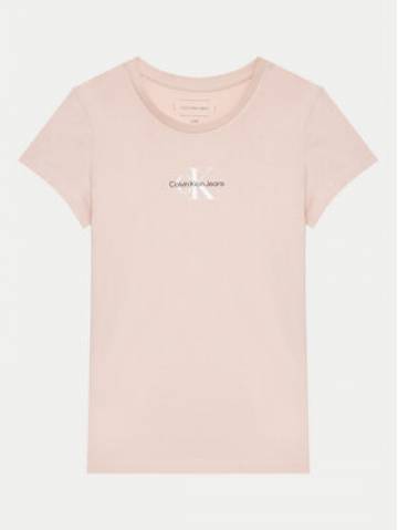 Calvin Klein Jeans Футболка Monogram IG0IG01470 Рожевий Regular Fit Calvin Klein Jeans Футболка Monogram IG0IG01470 Рожевий Regular Fit