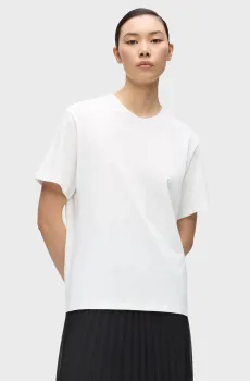 Женская белая футболка ESSENTIAL RELAXED Белый XS Karl Lagerfeld B2W17095