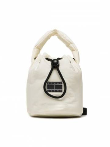 Tommy Jeans Сумка Tjw Hype Conscious Bucket Bag AW0AW14142 Écru Tommy Jeans Сумка Tjw Hype Conscious Bucket Bag AW0AW14142 Écru