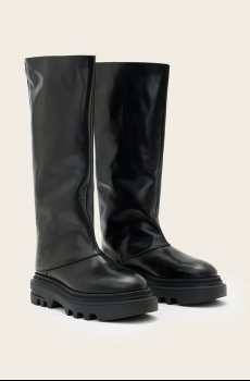 Кожаные сапоги AllSaints Maxie Boot