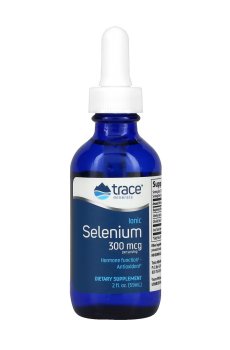 Селен ионный Trace Minerals Ionic Selenium 300 мкг, в каплях, 59 мл