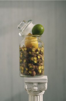 Складаний термосумка для пікніка з принтом лимонів - clear