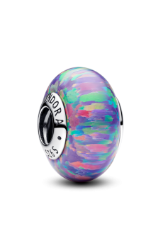 Намистина з пурпуровим опалом