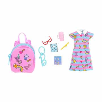 Модная сумочка Barbie с аксессуарами, бирюзовая с розовым и красным, от 3 лет (HJT42) Модная сумочка Barbie с аксессуарами, бирюзовая с розовым и красным, от 3 лет (HJT42)
