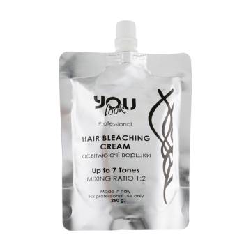 Осветляющие сливки для волос, обесцвечивание до 7 тонов You Look Professional, 250 г