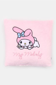 Подушка зі штучного хутра My Melody - пастельний рожевий