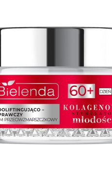 Эндолифтинговый и восстанавливающий крем для лица Bielenda Collagen Youth Stimulator Cream 60+ против морщин, 50 мл