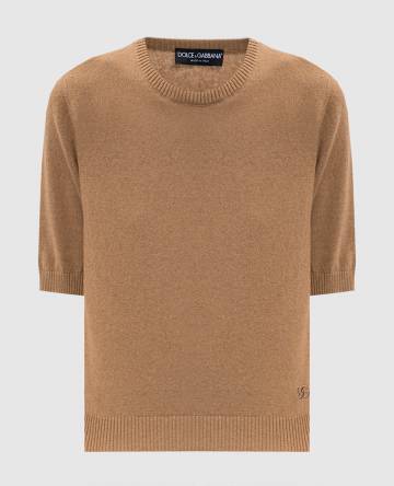 Коричневый топ из кашемира Коричневый топ из кашемира