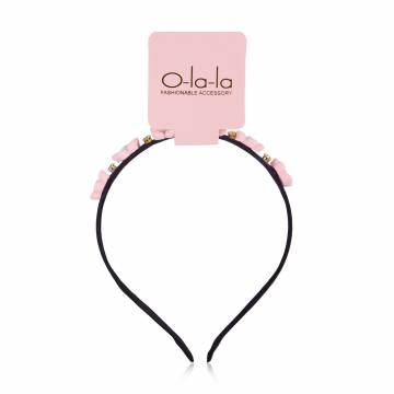 Детский обруч для волос O-la-la розовый, 1 шт (23AW1) Детский обруч для волос O-la-la розовый, 1 шт (23AW1)
