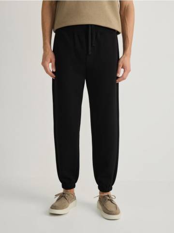 Reserved - Спортивні штани regular fit - чорний - 6444L-99X Reserved - Спортивні штани regular fit - чорний - 6444L-99X