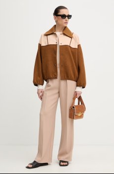 Sessun короткая куртка для женщин с шерстью