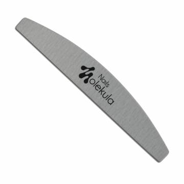 Пилка для ногтей Nails Molekula Professional M-42 Полумесяц, серая, 100/100 грит Пилка для ногтей Nails Molekula Professional M-42 Полумесяц, серая, 100/100 грит