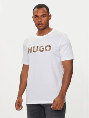Hugo Футболка Dulivio_U243 50519724 Білий Regular Fit Hugo Футболка Dulivio_U243 50519724 Білий Regular Fit