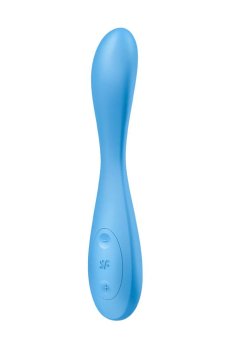 Вибратор для точки G Satisfyer G-Spot Flex 4+ Multi Vibrator голубой, 1 шт